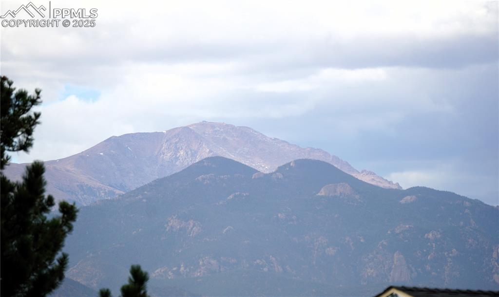 Pikes Peak Views from upper level living room window