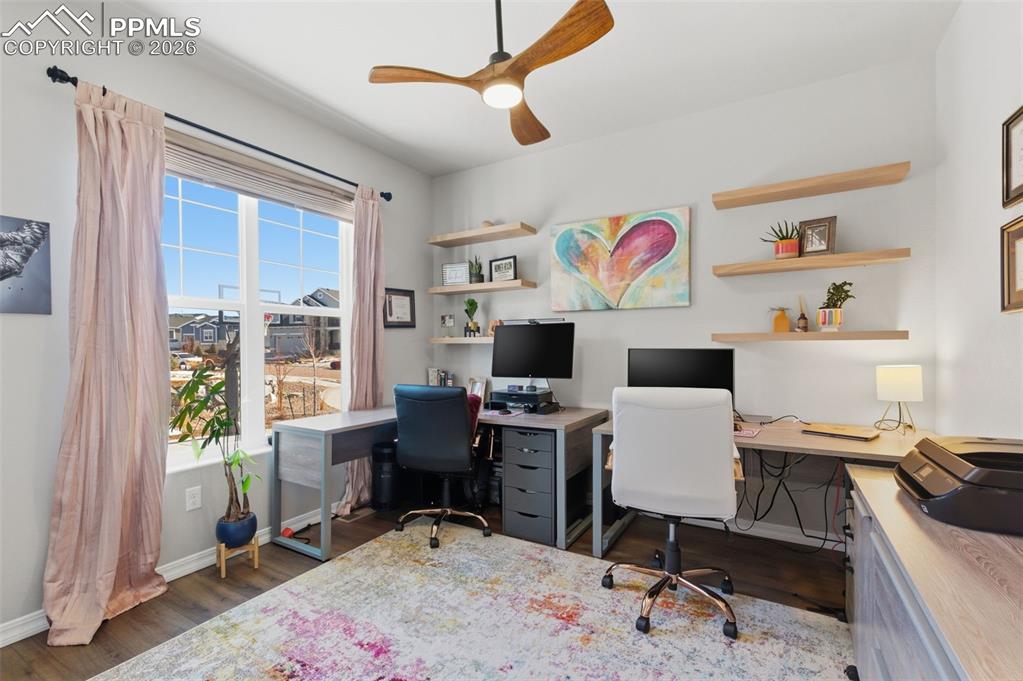 2nd Main Level Bedroom Currently Used As An Office