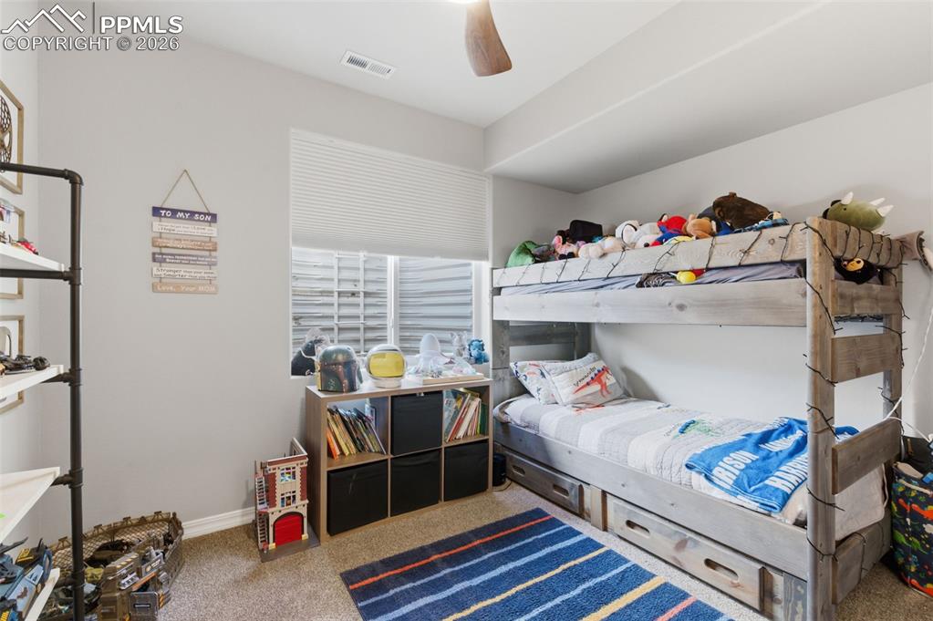 Third Carpeted Bedroom. All Bedrooms Are Carpeted.