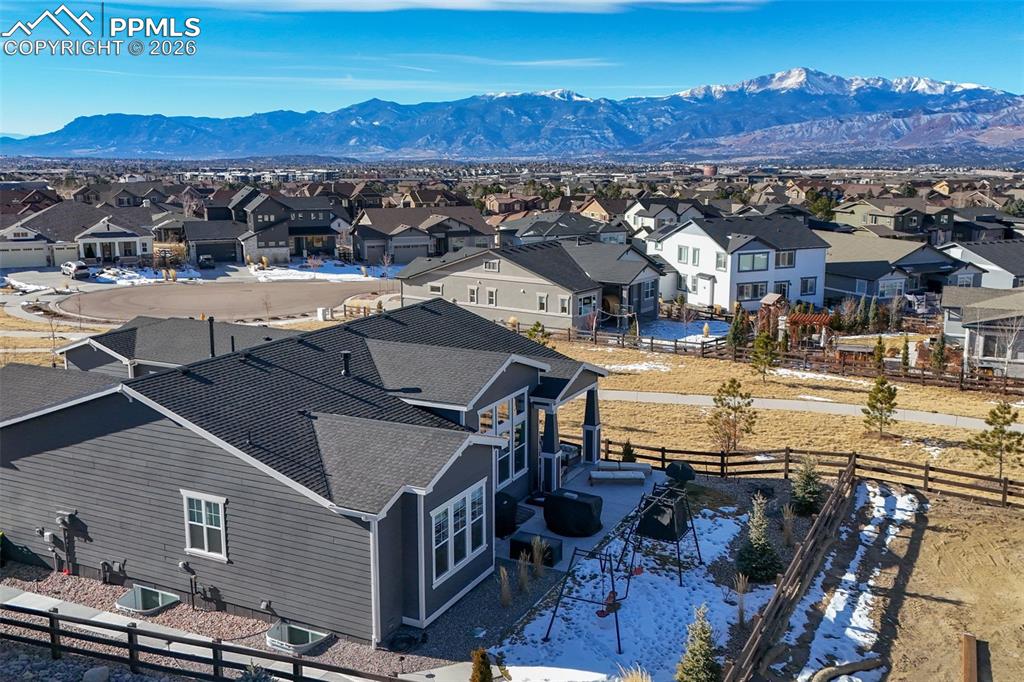 Notice The Open Space Around Home & Pikes Peak Views!