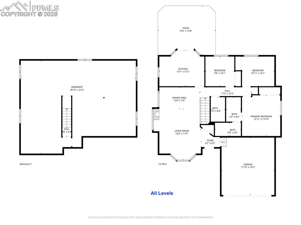 All level floor plan
