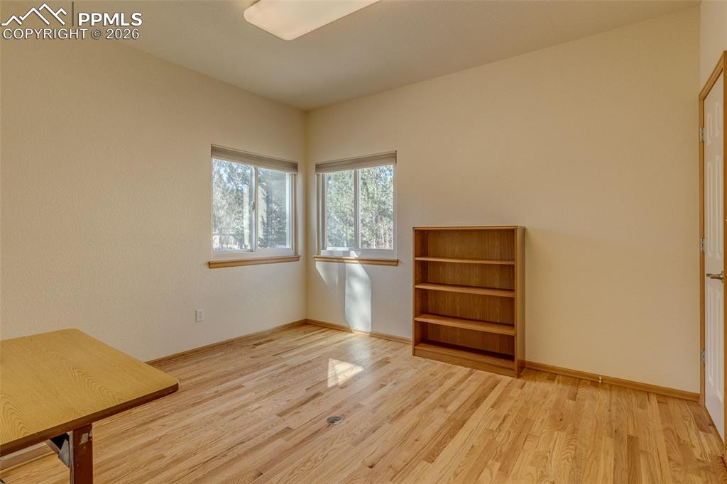 Office/Bedroom off living room 