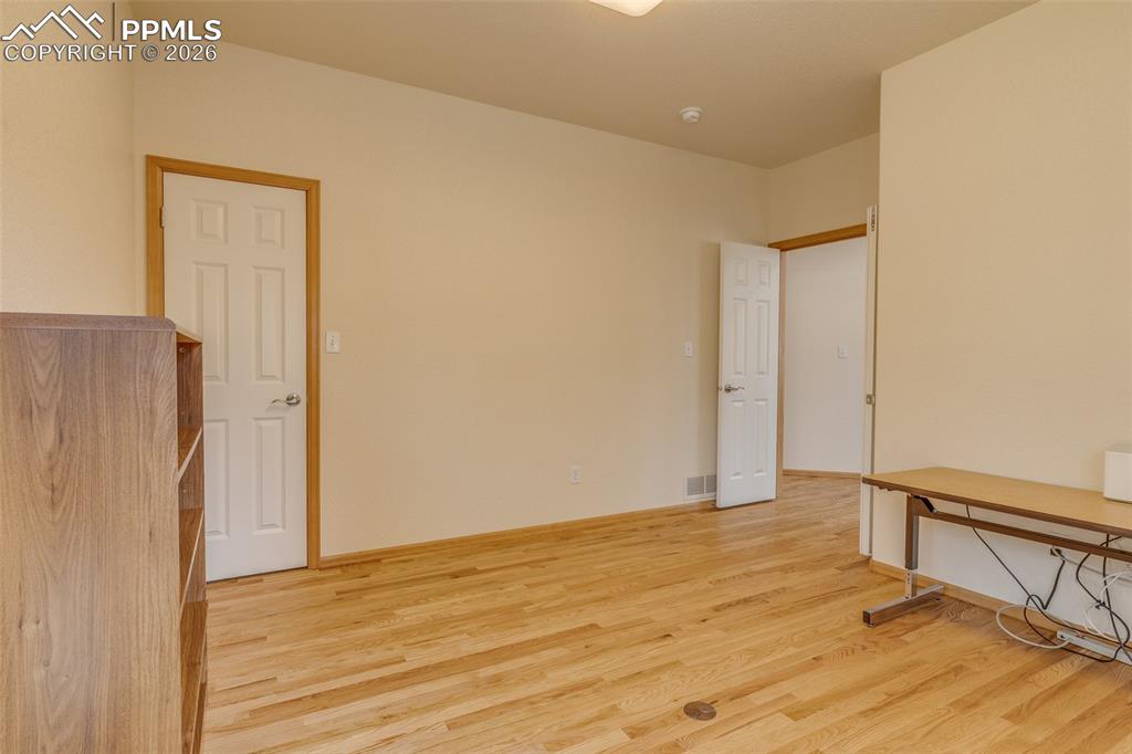 Office/Bedroom off living room 