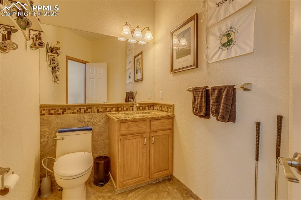 Main level guest bathroom 