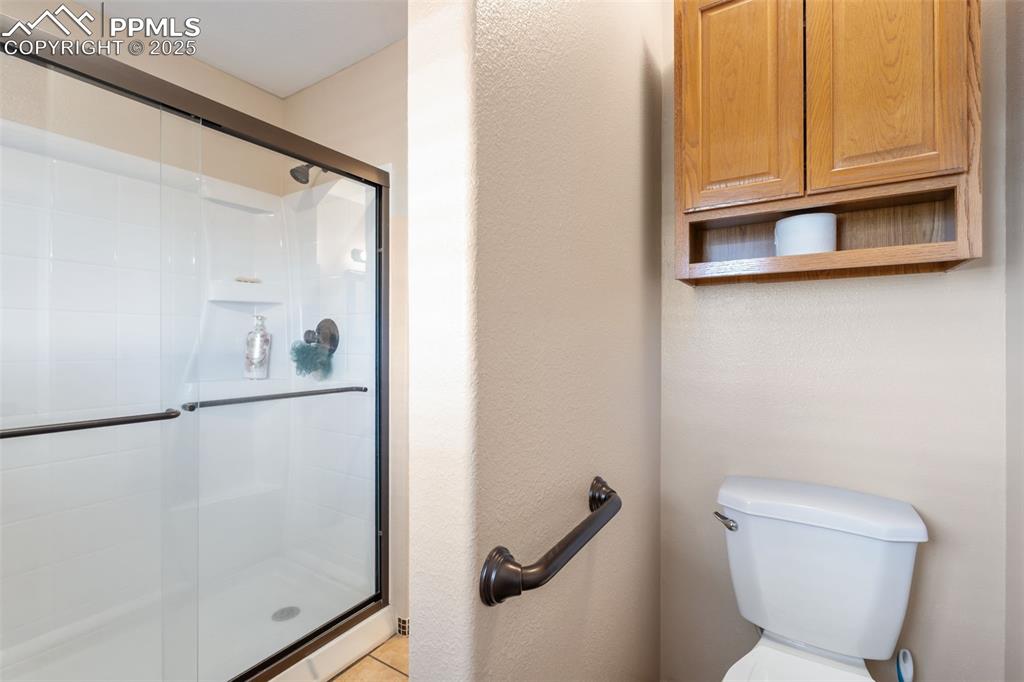 Additional full bath with walk in shower