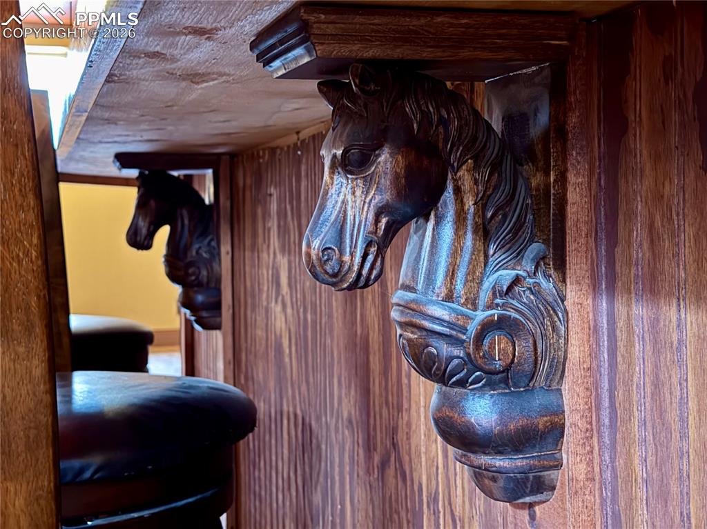 Custom designed woodworking