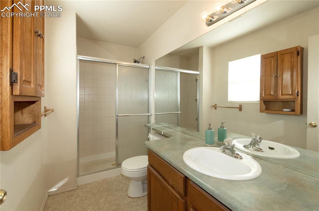 3/4 bath off of master bedroom