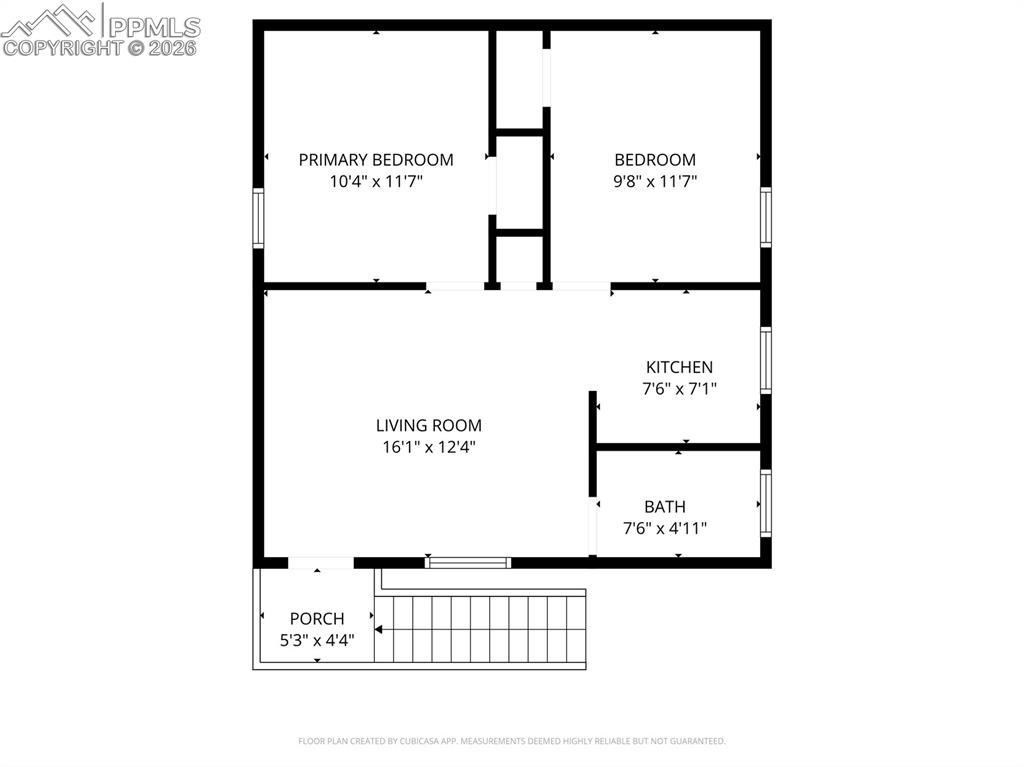 View of room layout
