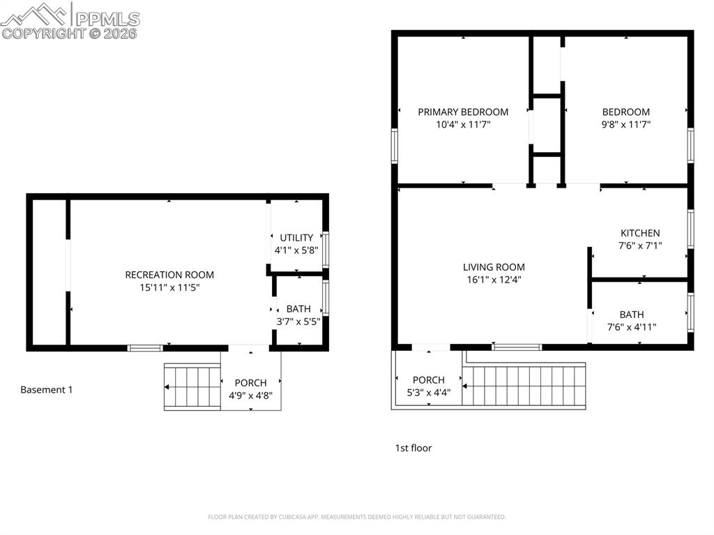 View of property floor plan