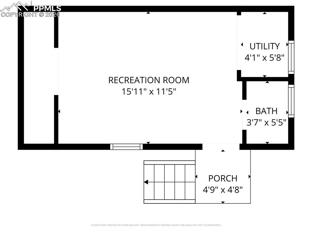 View of room layout
