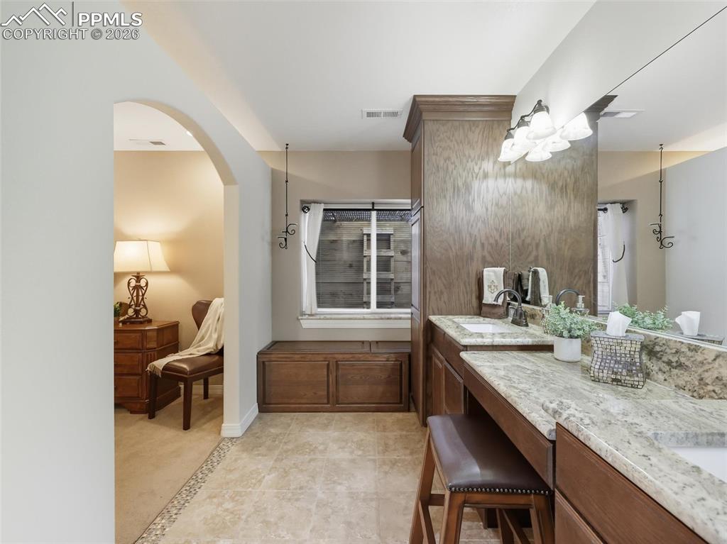 Tons of built in storage. Check out the storage in the bench as well.