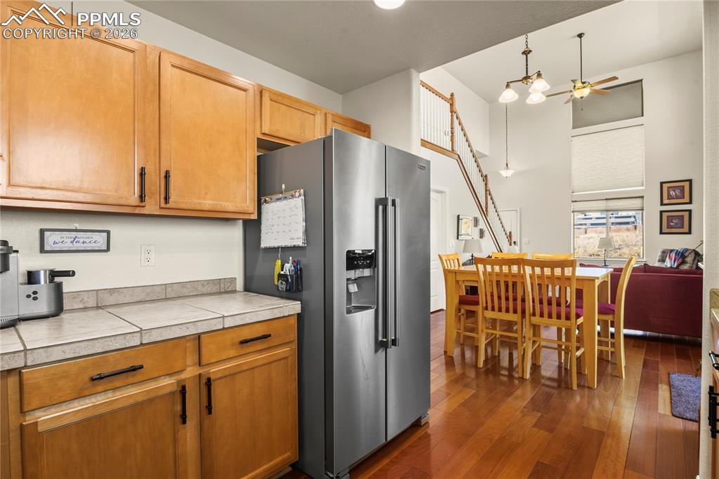 Additional view from the kitchen.