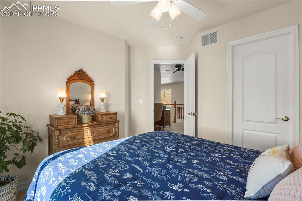 Upper level 2nd bedroom.