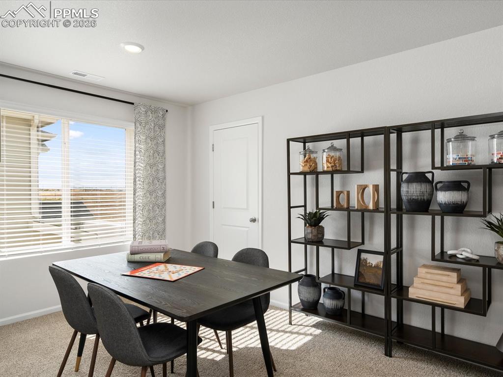 This was a model home; any furniture is not included.