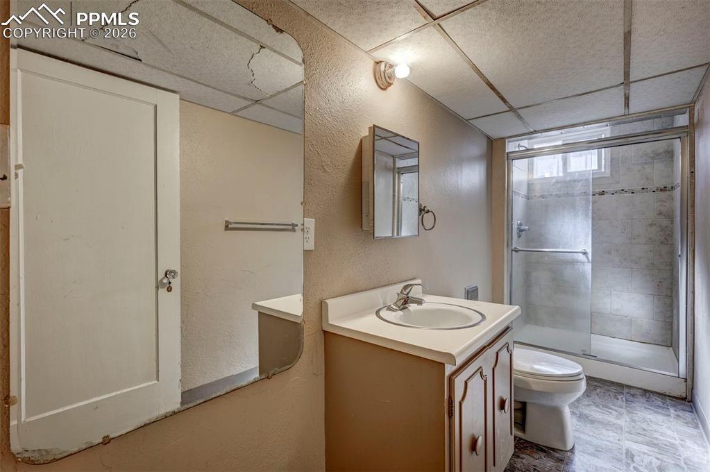 Basement bathroom