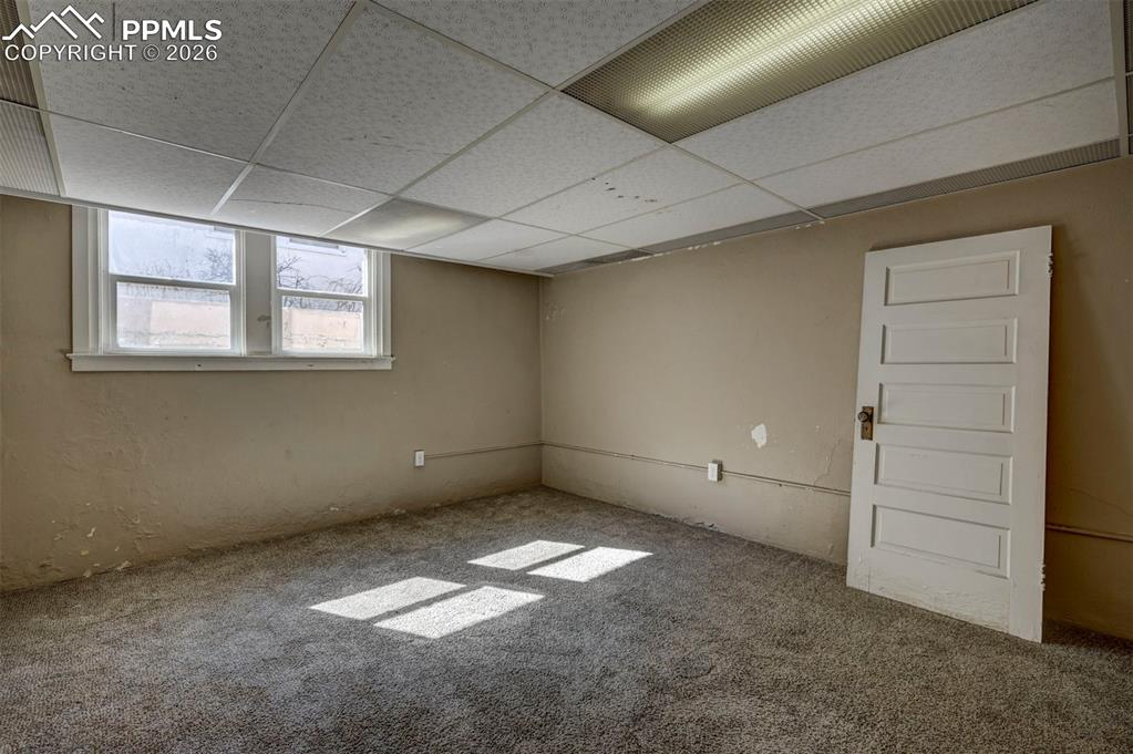 basement bedroom