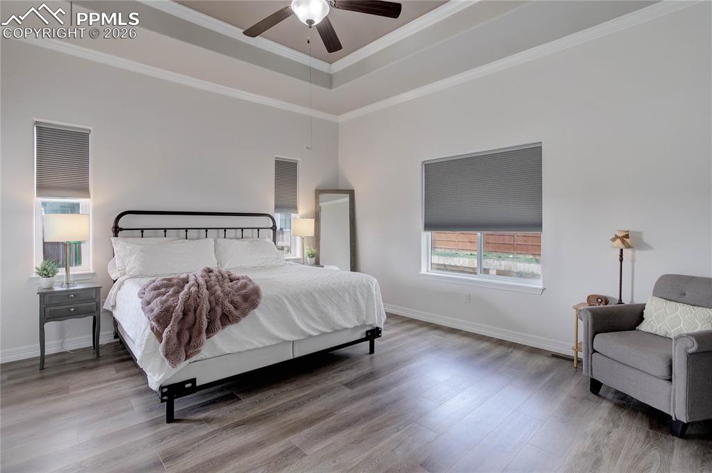 Main level primary suite