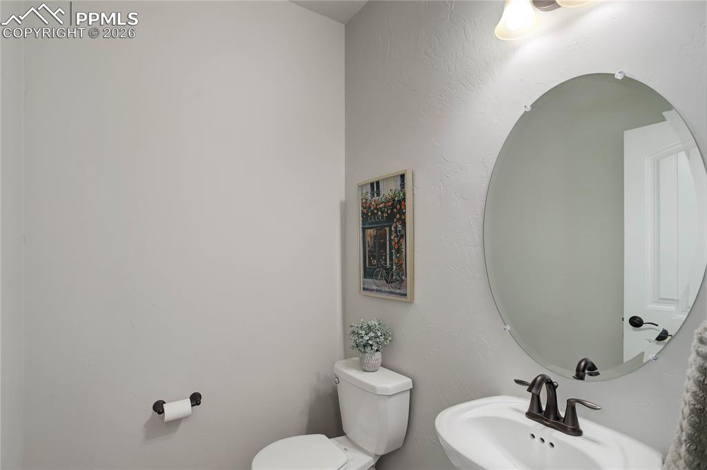 Powder room - main level