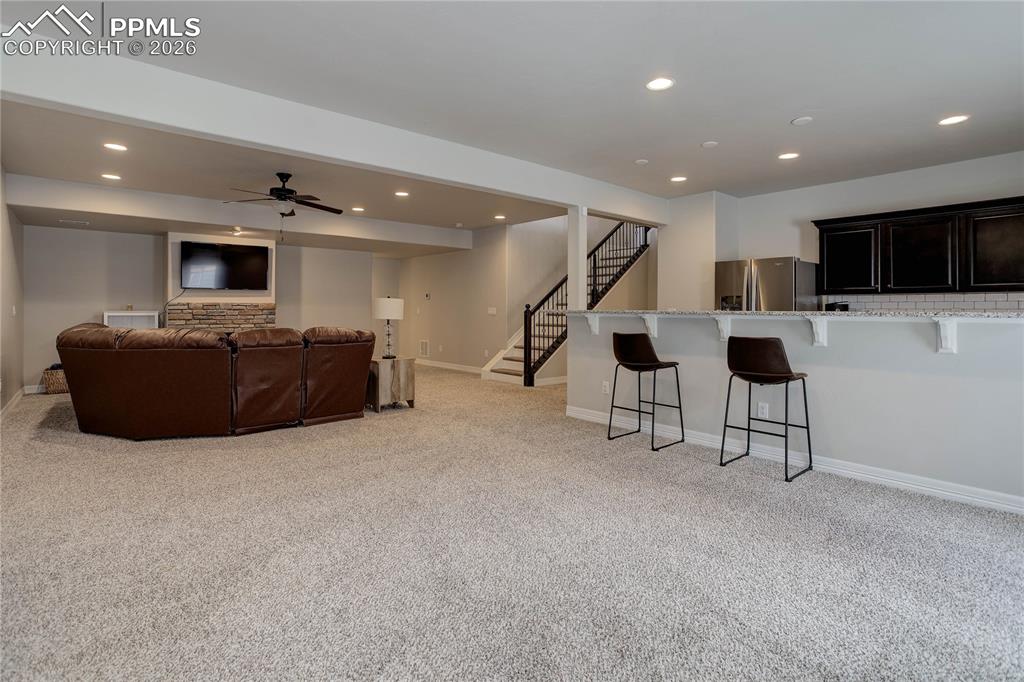 Family room - lower level