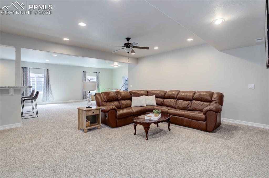 Additional entertainment space