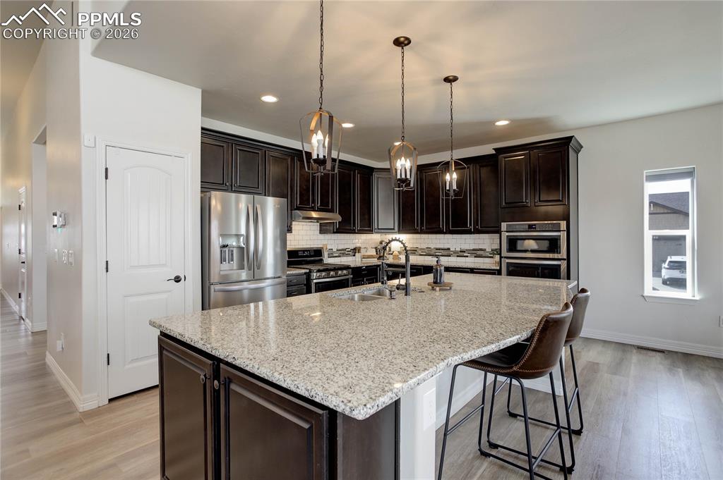 SS appliances & pantry