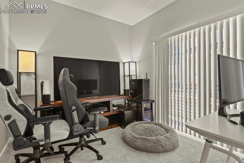 Downstairs bedroom with private bath.