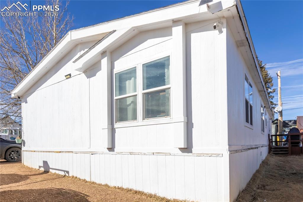 The side of the home!