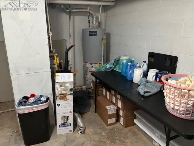 Utilities with water heater