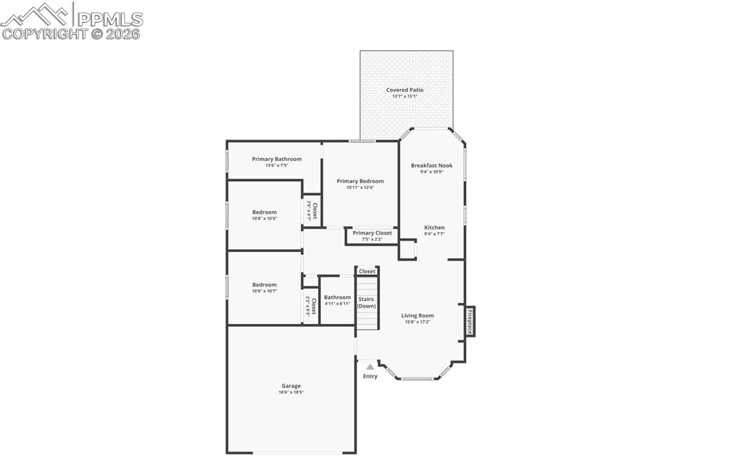 Main Level Floor Plan