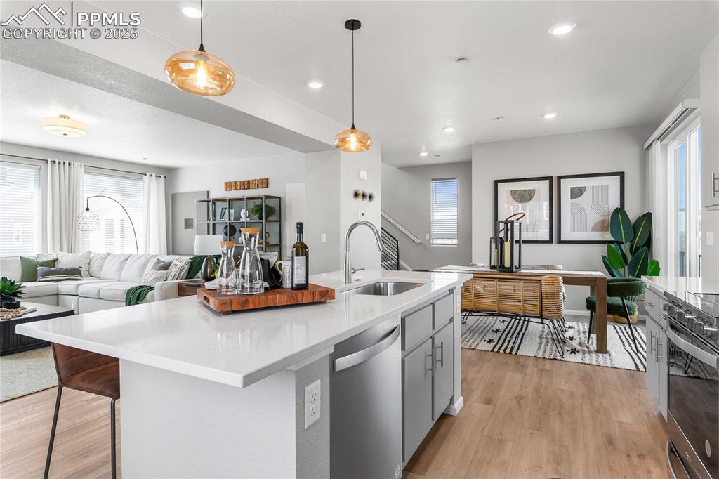 Photos of model home