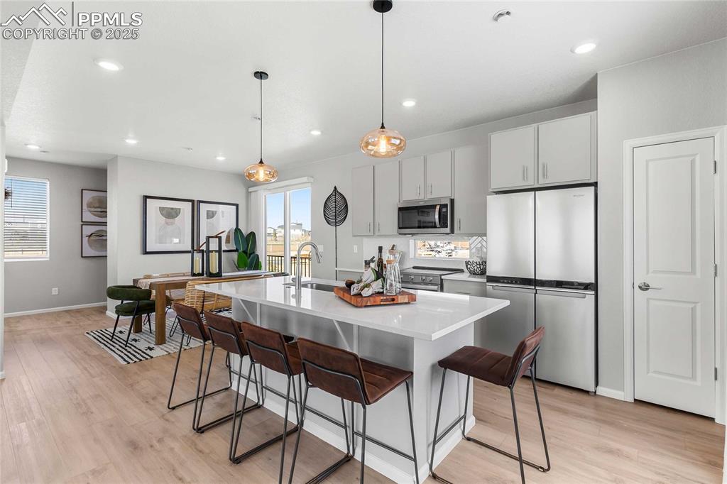 Photos of model home