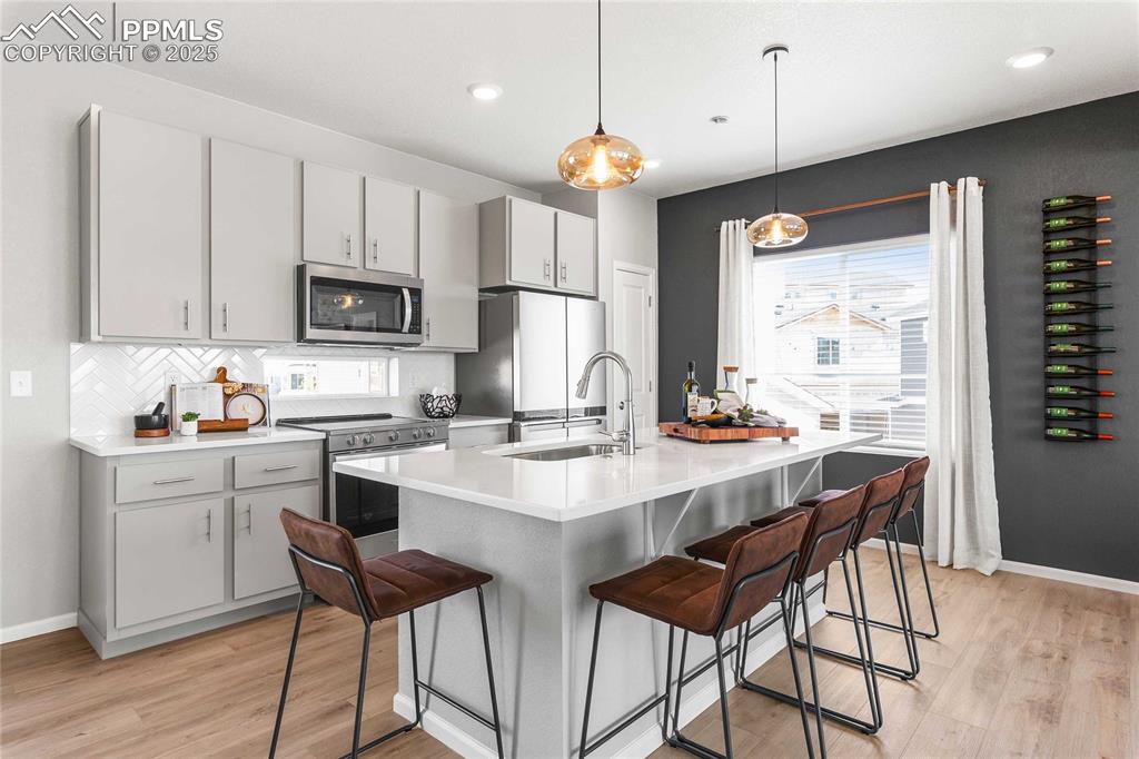 Photos of model home