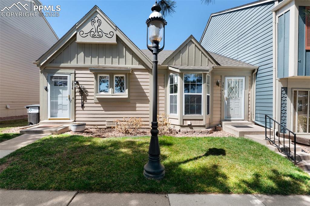 View of the front of the property.