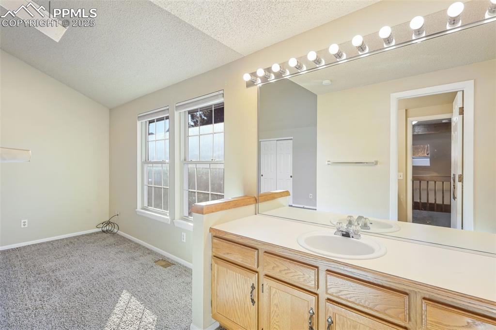 Primary Bedroom with Private Vanity!