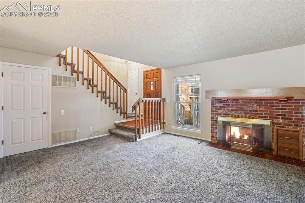 Cozy, Gas Fireplace!