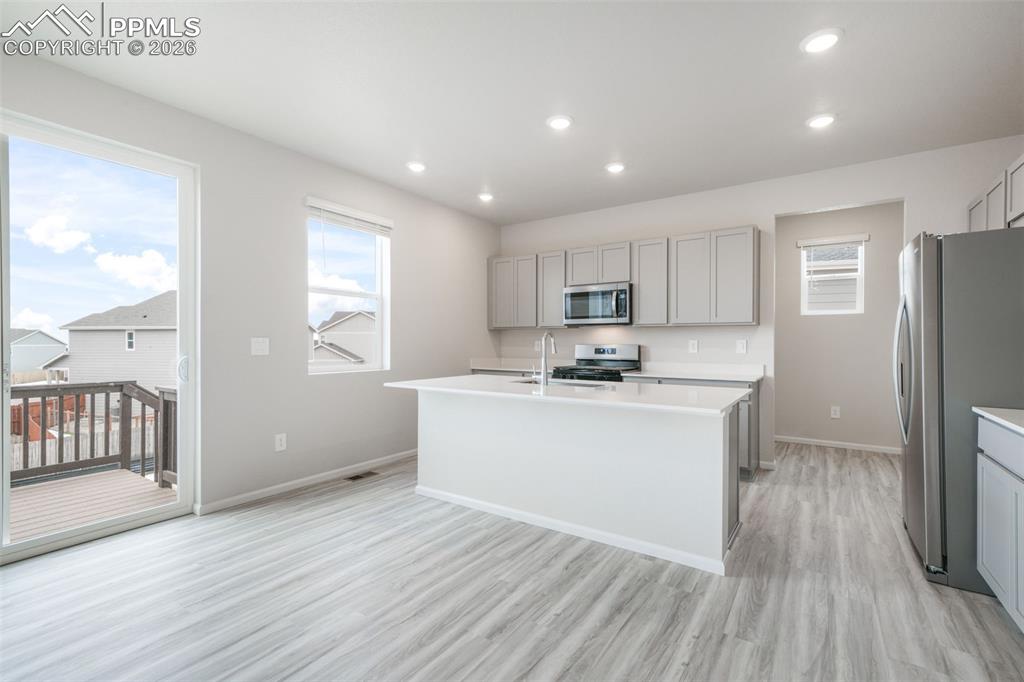 From living room looking toward kitchen