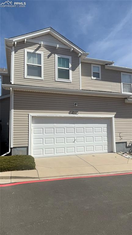 2 car attached garage