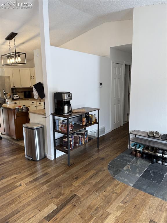 Top of the line Hickory flooring.  