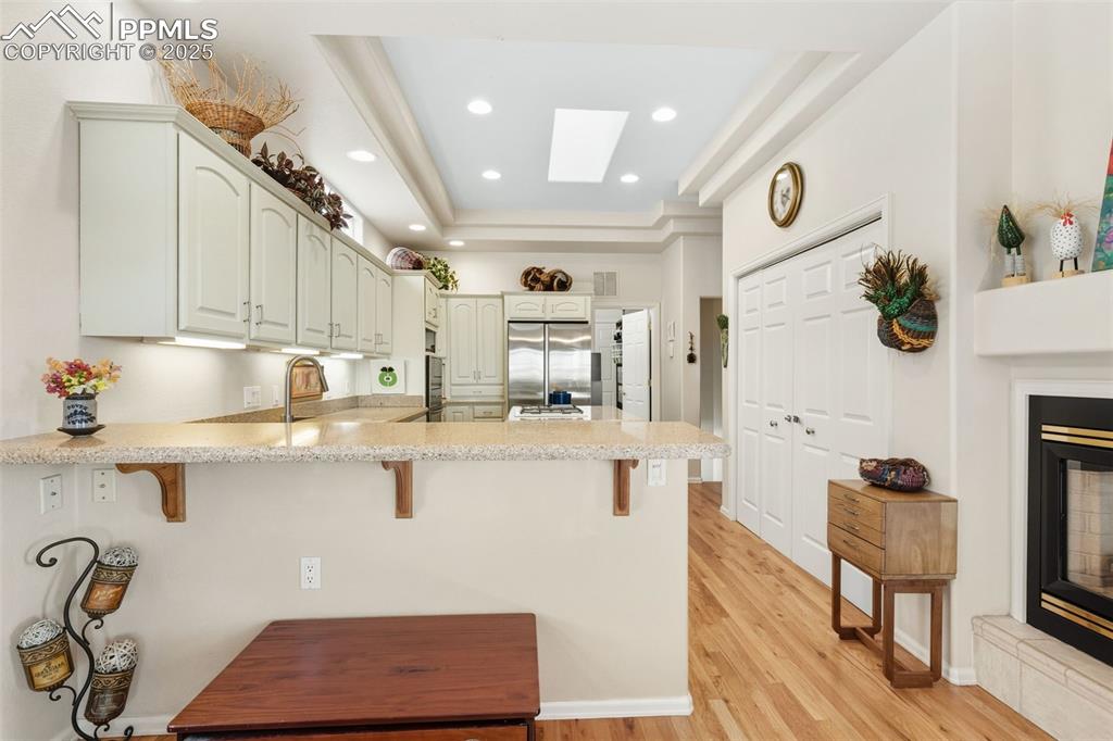 Dining room is open to the kitchen!