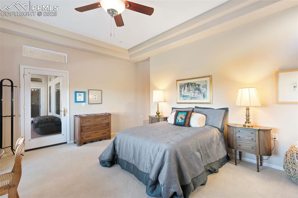 Walkout to deck. ceiling details!