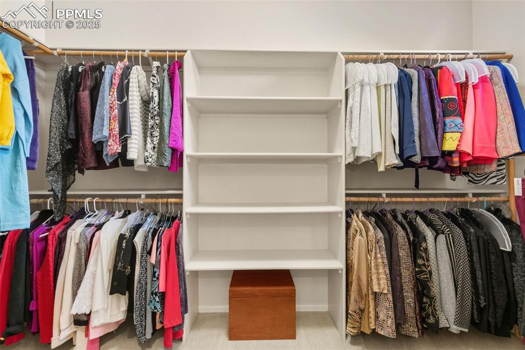 Large walk-in closet