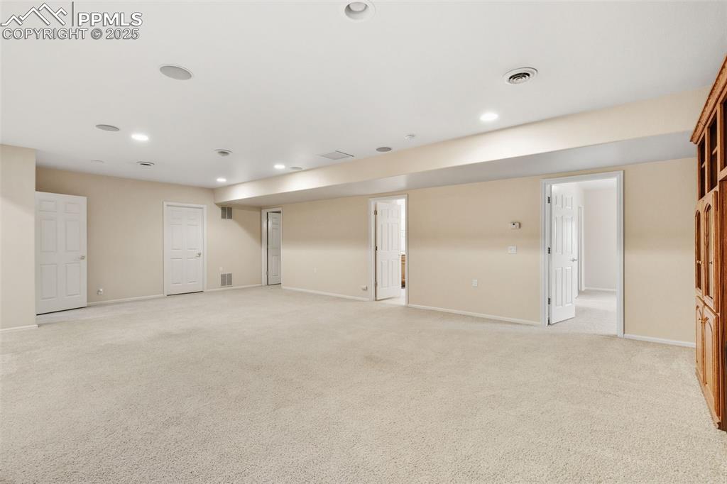 Downstairs Family room 1 of 2