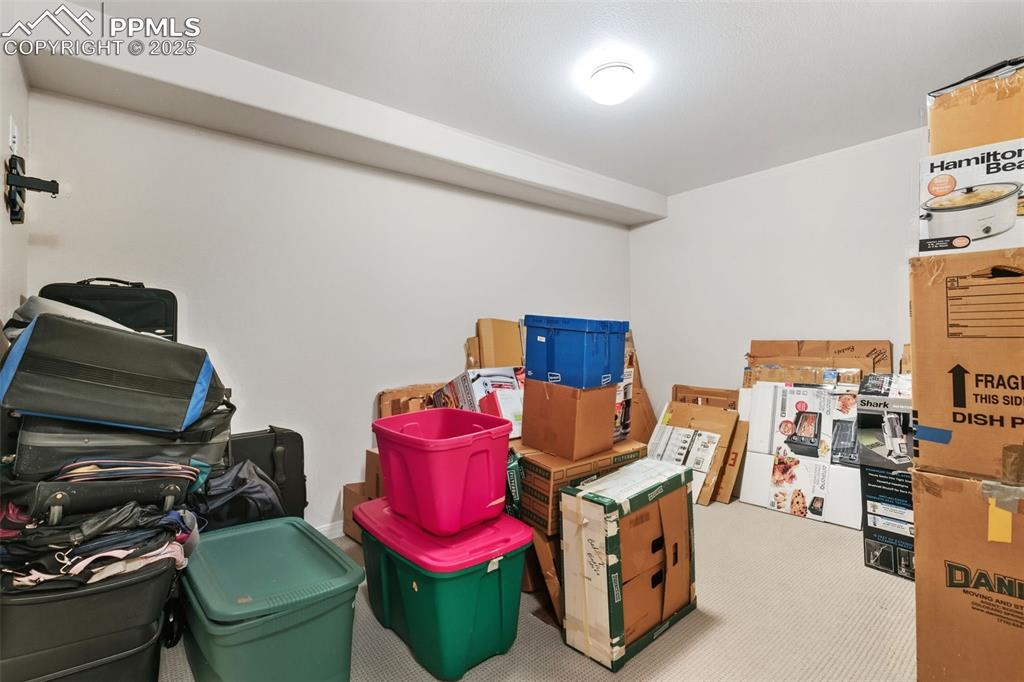 Finished area, could be a bonus/flex space or storage