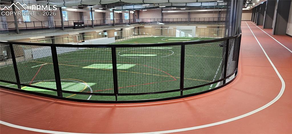 Access to the NEW Fieldhouse with indoor walking track and sports.