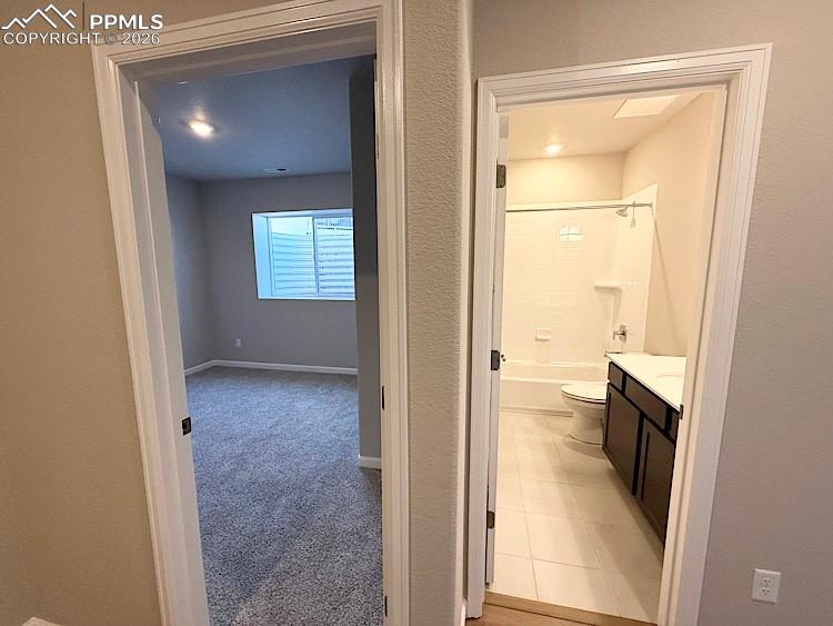 A roomy Linen Closet conveniently located next to the Third Bedroom and Full Bathroom on the Upper Level!