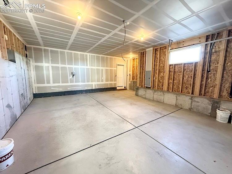 2 Car Tuck Under Alley Garage!