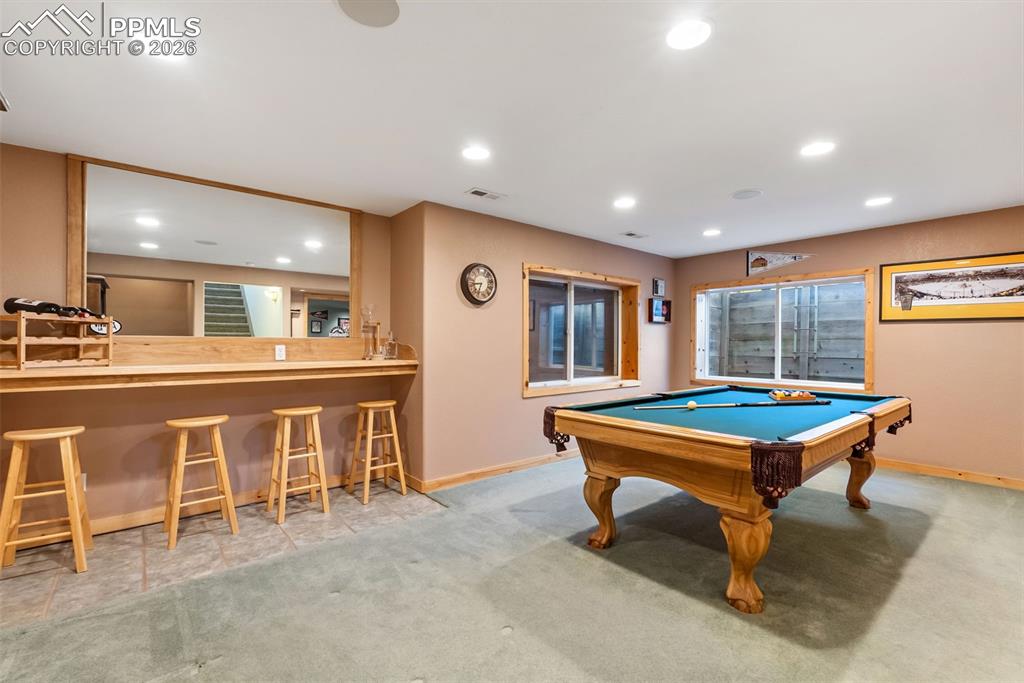 Basement Family Room/Game Room
