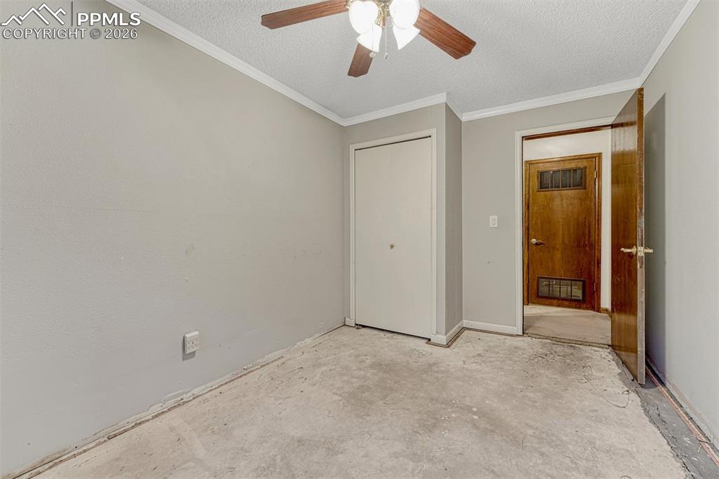 Bedroom #3 in basement