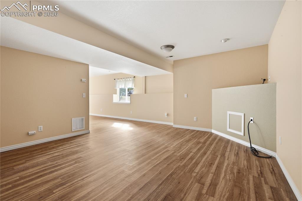 Basement family room