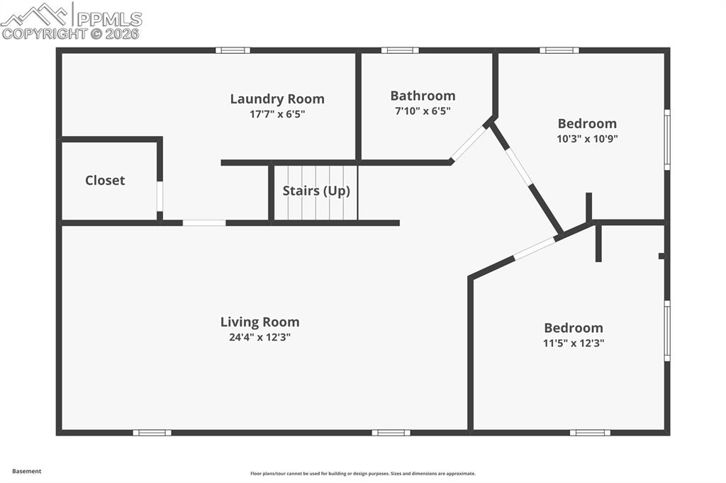 Basement floor plan